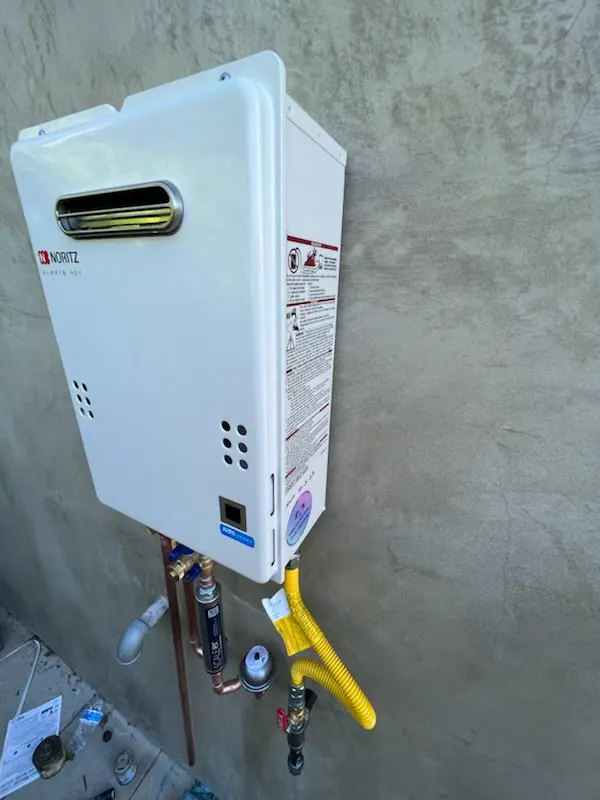Tankless water heater installation for Hassler Meadows homes