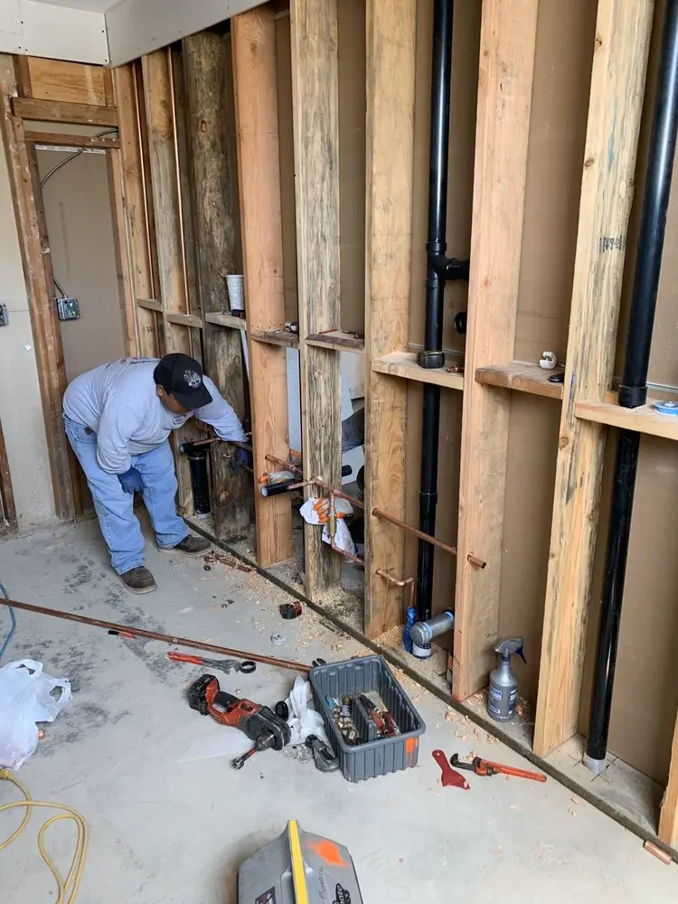 Commercial rough-in plumbing for Gas Line Repair in Hassler Meadows